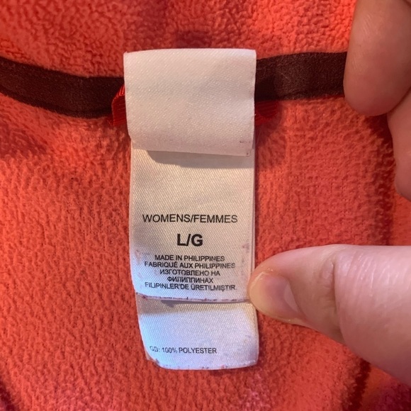 Vintage The North Face 1/4 Zip Fleece Sweatshirt,  Size L - Picture 9 of 10